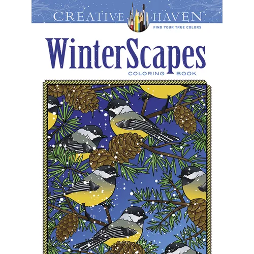 Creative Haven Winterscapes Coloring Book