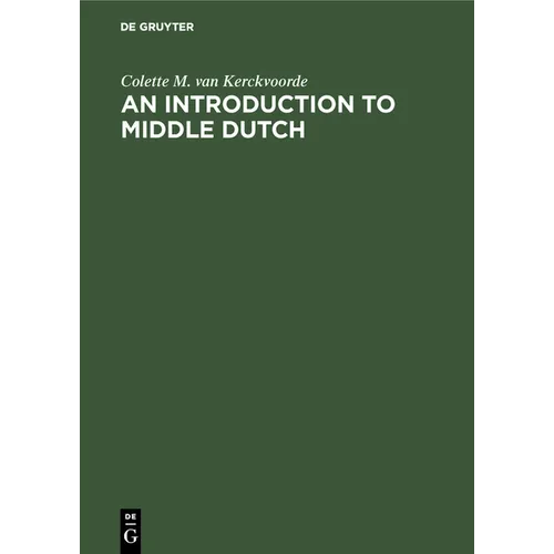 An Introduction to Middle Dutch