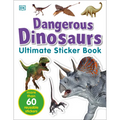 Ultimate Sticker Book: Dangerous Dinosaurs: More Than 60 Reusable Full-Color Stickers