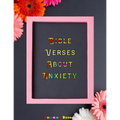 Bible Verses About Anxiety: Bible Verses Coloring Book for Religious Christians Remove Your Anxiety and Stress with the Lord by Coloring Inspirati