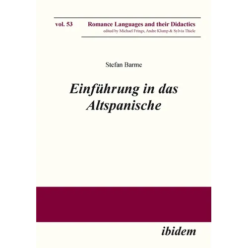 Einführung in Das Altspanische