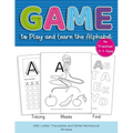 Game to Play and Learn the Alphabet for Preschool 3-5 Ages: Tracing, Mazes, Find, ABC Letter Traceable and Write Workbook