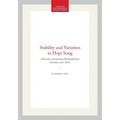 Stability and Variation in Hopi Song: Memoirs, American Philosophical Society (Vol. 204)