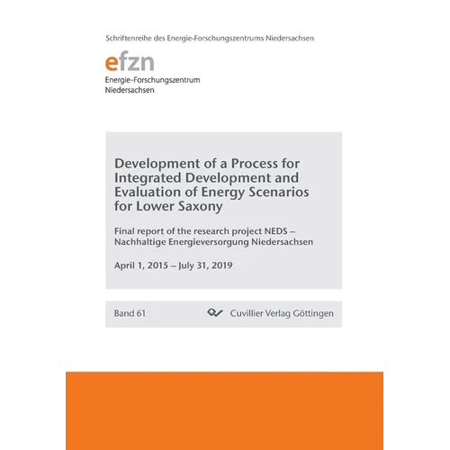 Development of a Process for Integrated Development and Evaluation of Energy Scenarios for Lower Saxony. Final report of the research project NEDS - N