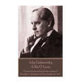 John Galsworthy - A Bit O' Love: "A man of action forced into a state of thought is unhappy until he can get out of it."