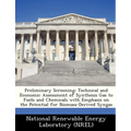 Preliminary Screening: Technical and Economic Assessment of Synthesis Gas to Fuels and Chemicals with Emphasis on the Potential for Biomass-D