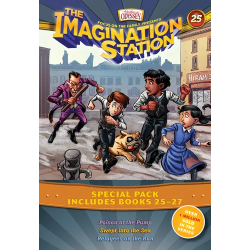 Imagination Station Books 3-Pack: Poison at the Pump / Swept Into the Sea / Refugees on the Run