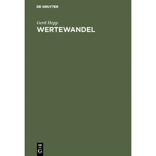 Wertewandel