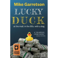 Lucky Duck: At the mall, in the 80s, with a dog.
