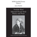 Mathilde Blind: Selected Fin-de-Siècle Poetry and Prose
