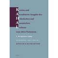 Konzise und aktualisierte Ausgabe des Hebräischen und Aramäischen Lexikons zum Alten Testament