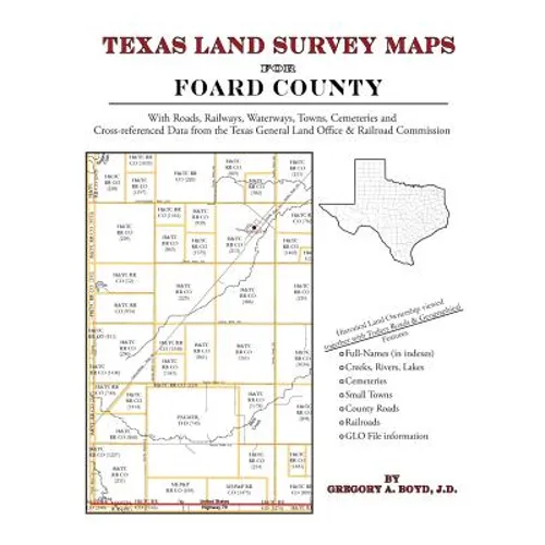 Texas Land Survey Maps for Foard County