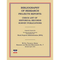 Bibliography of Research Projects Reports: Check List of Historical Records Survey Publications