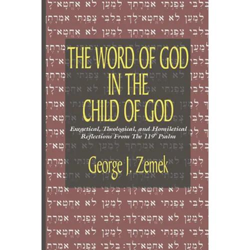 The Word of God in the Child of God