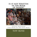Is It Not Written in the Book of Jasher?