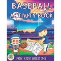 Baseball activity book for kids ages 3-8: Baseball themed gift for kids ages 3 and up
