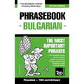 English-Bulgarian phrasebook and 1500-word dictionary
