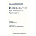 Hermeneutics: The Handwritten Manuscripts