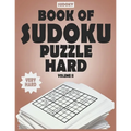 SUDOKY Book of Sudoku Puzzles Hard: Sudoku puzzle books for adults - Includes Solutions - Vol II