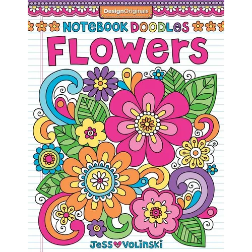 Notebook Doodles Flowers: Coloring & Activity Book