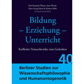 Bildung - Erziehung - Unterricht: Karlheinz Tomaschewsky Zum Gedenken