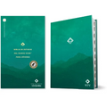 Biblia de Estudio del Diario Vivir Para Jóvenes Ntv Con Filament (Tapa Dura, Verde, Índice, Letra Roja)