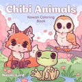 Chibi Animals: Kawaii Coloring Book