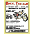 ROYAL ENFIELD 1956-1966 250cc CRUSADER SERIES & 350cc 'NEW BULLET' FACTORY WORKSHOP MANUAL & PARTS MANUAL