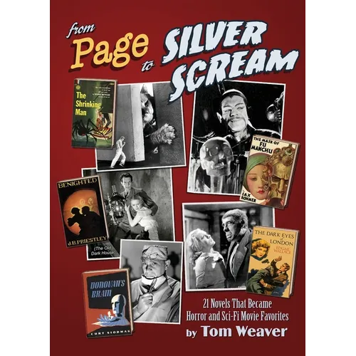 From Page to Silver Scream - 21 Novels That Became Horror and Sci-Fi Movie Favorites