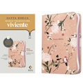 Biblia Compacta Ntv de Zíper, Con Filament (Sentipiel, Jardín Coral)