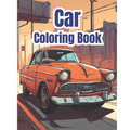 Car Coloring Book: Cool Supercars Coloring Pages for Kids, Adults, Teens / Ideal For Car Enthusiasts of All Ages