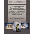 U.S. Supreme Court Transcript of Record State of Nevada and the People of the State of New York, Petitioners, V. Joseph Stacher.