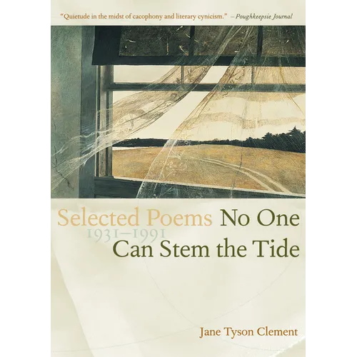 No One Can Stem the Tide: Selected Poetry 1931-1991