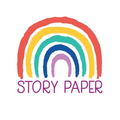 Story Paper: 8" x 10" 100 Pages Kids Writing Paper - Draw and Write Stories for Homeschool, Preschool, Elementary School