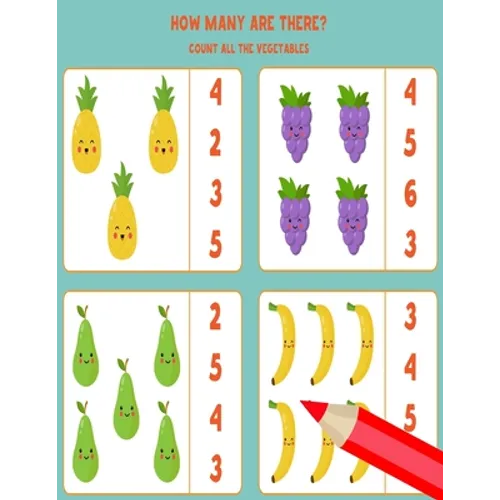 How Many Are There?: Preschool Workbook - Numbers 1-10