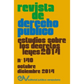 REVISTA DE DERECHO PÚBLICO (Venezuela) No. 140, Estudios sobre los Decretos leyes 2014, Oct.- Dic. 2014