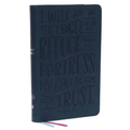 KJV Holy Bible: Thinline Youth Edition, Teal Leathersoft, Red Letter, Comfort Print: King James Version (Verse Art Cover Collection): Holy Bible, King