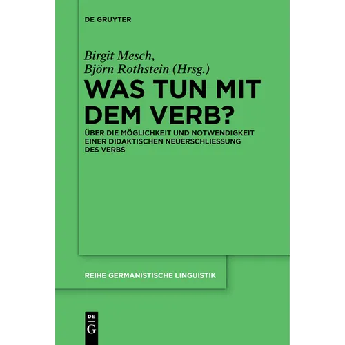 Was tun mit dem Verb?