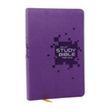 NKJV Study Bible for Kids, Purple Leathersoft: The Premier Study Bible for Kids