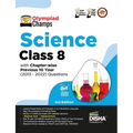 Olympiad Champs Science Class 8 with Chapter-wise Previous 10 Year (2013 - 2022) Questions 5th Edition Complete Prep Guide with Theory, PYQs, Past & P