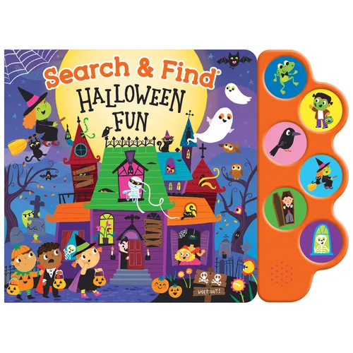 Search & Find: Halloween Fun (6-Button Sound Book)