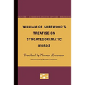 William of Sherwood's Treatise on Syncategorematic Words