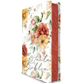 Biblia Rvr 1960 Letra Grande Tamaño Manual, Hc, Flores Rosadas Y Cantos Pintados / Spanish Bible Rvr 1960 Handy Size Large Print with Flowers and Spra