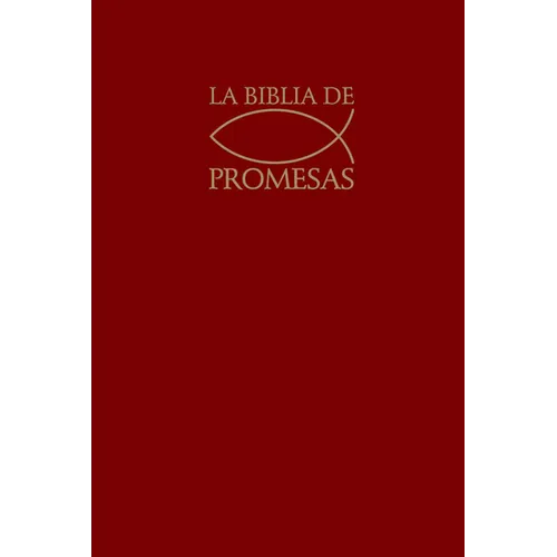 Biblia de Promesas Reina Valera 1960 / Económica / Rústica / Color Vino // Spanish Promise Bible Rvr 1960 / Economy / Paperback / Burgundy