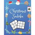 Christmas Sudoku: 100 Pages With Sudokus On Easy Level - Relax and Solve - Large Print, Perfect Gift For Advent Time (125 Pages, 8.5 x 1