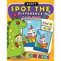 Happy Spot The Difference Game Book for kids: Activity book for boy, girls, kids Ages 2-4,3-5,4-8
