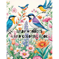 Birdy Wonders: A Bird Coloring Book