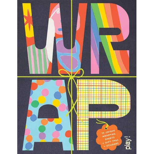 Wrap: Play! - Gift Wrapping Paper Book with Gift Tags