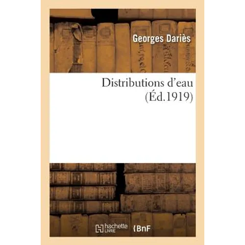 Distributions d'Eau