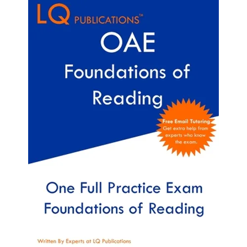 OAE Foundations of Reading: Free Online Tutoring - New 2021 Edition - The most updated practice exam questions.